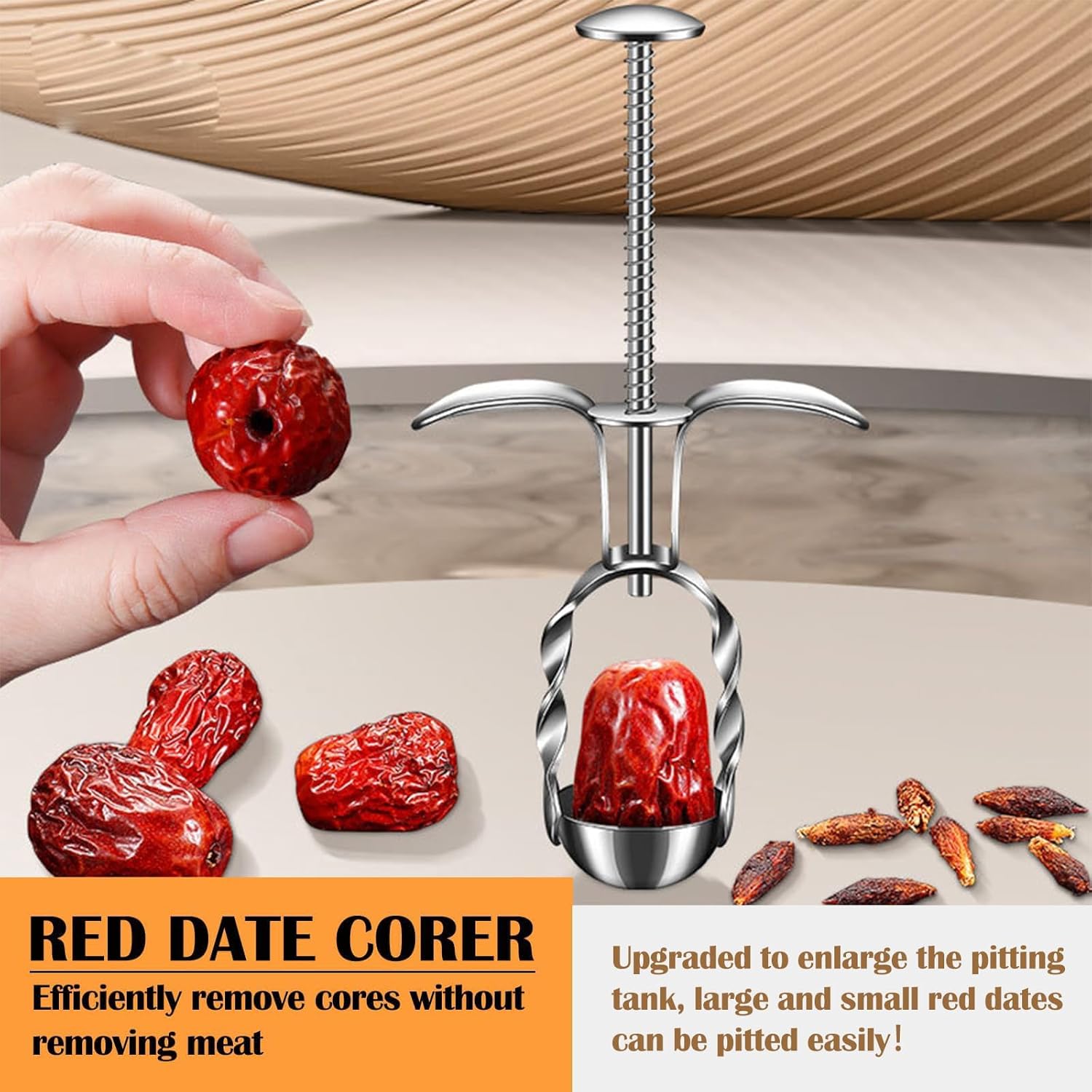 To the nut crusher